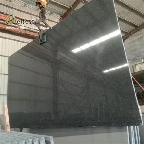 G654 Dark Grey Granite Slab Loading Container China Dark Grey Granite