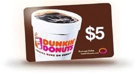 The dunkin' donuts trademarks/trade dress are owned by dd ip holder llc and used under license. Free: $5.00 DUNKIN' DONUTS GIFT CARD FREE USA SHIPPING - Gift Cards - Listia.com Auctions for ...
