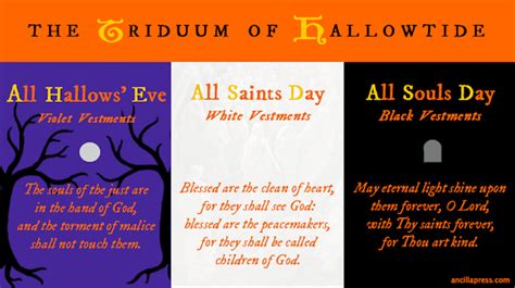 All Hallows Eve Halloween In The Traditional Pre 1955 Liturgical