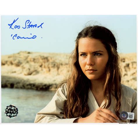 Koo Stark Signed Star Wars 8x10 Photo Inscribed Camie Beckett
