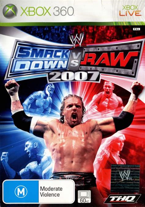 Wwe Smackdown Vs Raw 2007 Cover Or Packaging Material Mobygames