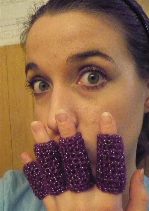 Gloveless Finger Warmers Custom Made