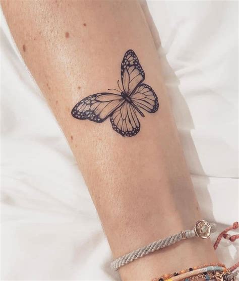 15 Small And Simple Butterfly Tattoo Ideas Brighter Craft