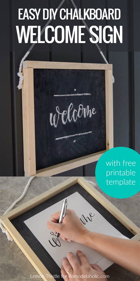 Albert Blog How To Make Your Own Wooden Chalkboard