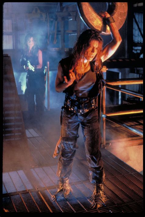 Sarah connor is a fictional character in the terminator franchise. Terminator 2: Judgment Day (1991) Official Images | TheTerminatorFans.com