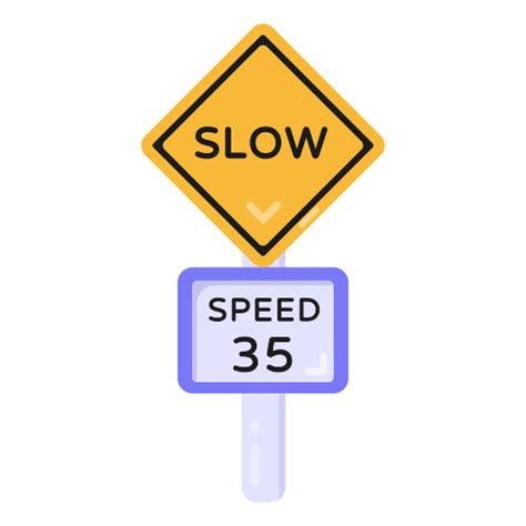Slow Down Generic Outline Color Icon