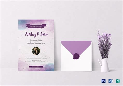 Free 30 Engagement Invitation Psd Designs In Psd Ms Word Ai