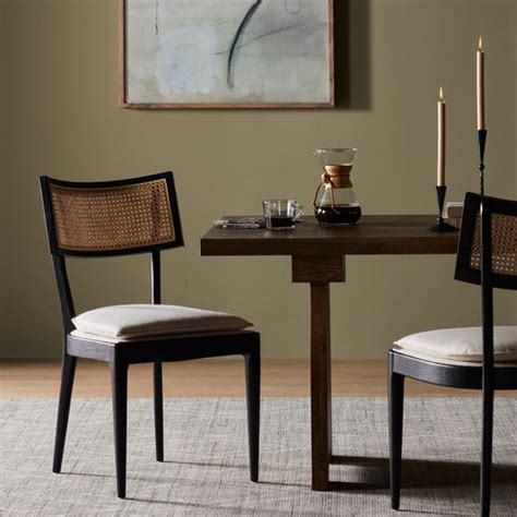 Britt Cane Desk Chair Four Hands Artesanos Design Collection