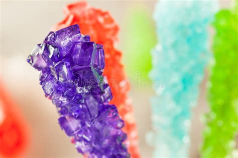 Sweet Sugary Multi Colored Rock Candy Stock Image Image Of Rockcandy