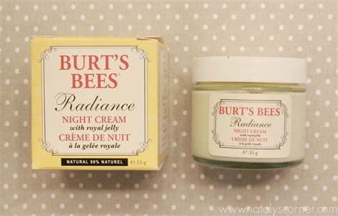 burt s bees radiance night cream nataly s corner