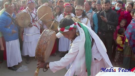 Traditional Jhakri Dance Tudikhel Kathmandu Youtube