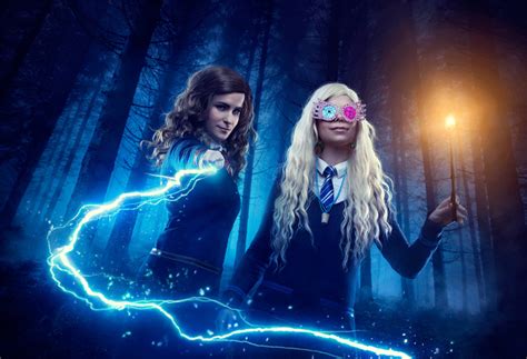 Hermione And Luna Lovegood Cosplay