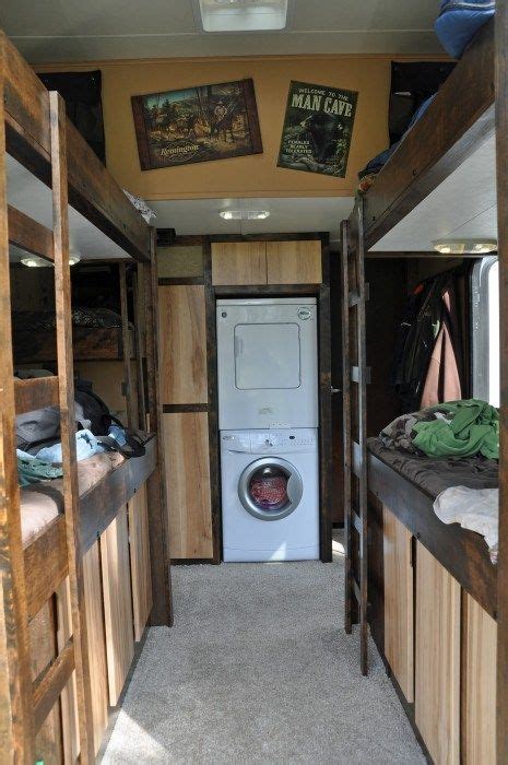 20 Incredible Toy Hauler Garage Transformations Rv Inspiration