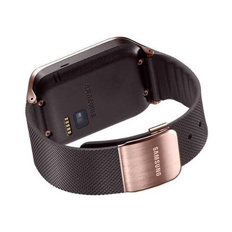 relogio smartwatch galaxy gear 2 sm r380 gold brown marrom r 1 490 00 em mercado livre