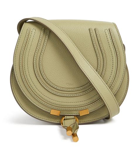 Chloé Small Leather Marcie Saddle Bag Harrods US