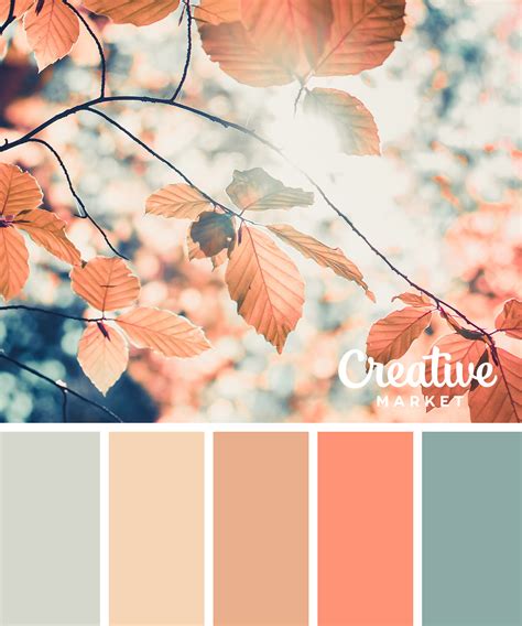 15 Downloadable Color Palettes For Fall Creative Market Blog