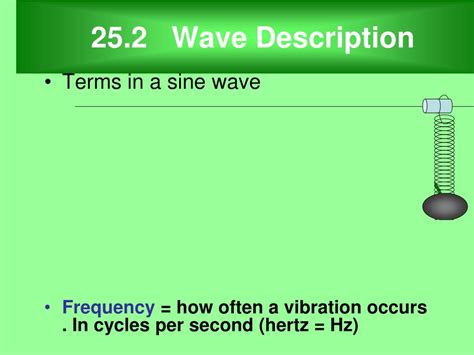 Ppt Chapter 25 Vibrations And Waves Powerpoint Presentation Free
