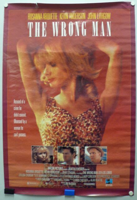 The Wrong Man 1993 Rosanna Arouette Kevin Anderson And John Lithgow