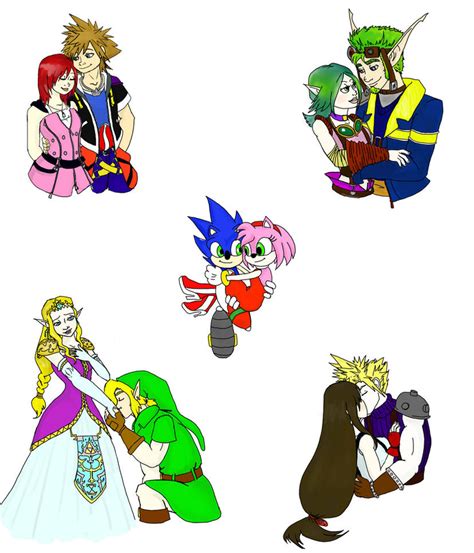 Top 5 Videogame Couples By Jluvswicked On Deviantart