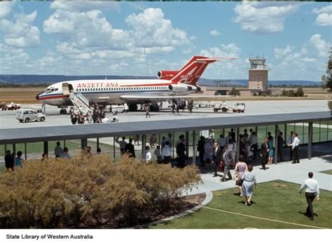 Perth Airport 1962 Control Tower And Fire Station History Aviationwa