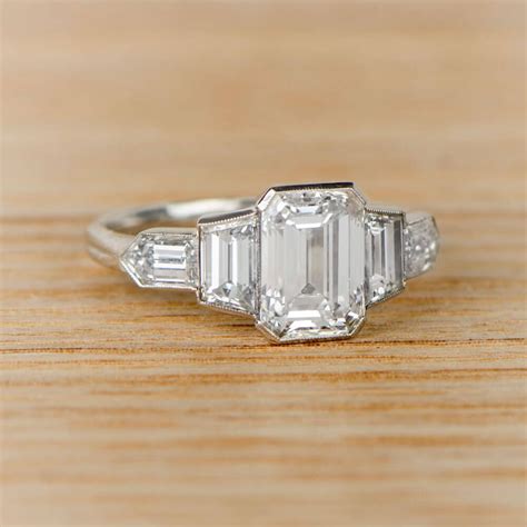 Artistic Engagement Ring Gallery Pictures Of Engagement Rings Art Deco Engagement Ring