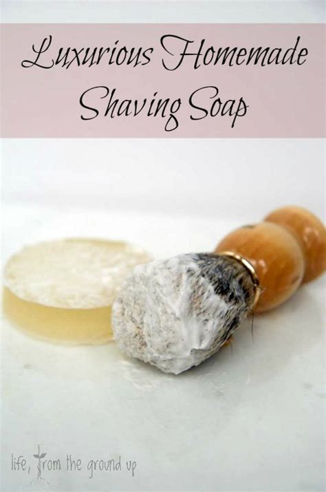 Homemade Shaving Soap Recipe Easy To Make