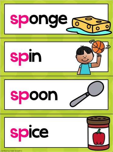 Lets Learn Blends No Prep Phonics Printables St By Tweet Resources
