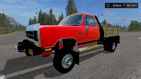 Dodge Ram D250 Flatbed For Fs 17 Farming Simulator 2022 Mod Ls 2022