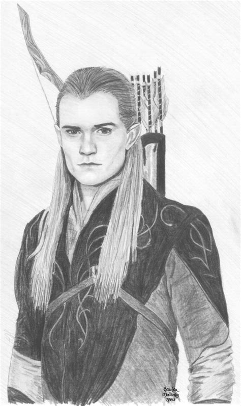 Legolas Thranduil Realistic Pencil Drawings Pencil Art Drawings Art