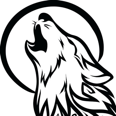 Coloring Pages Breathtaking Wolf Outline Drawing Winged Wolf 