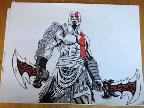 God Of War Drawing At Getdrawings Free Download