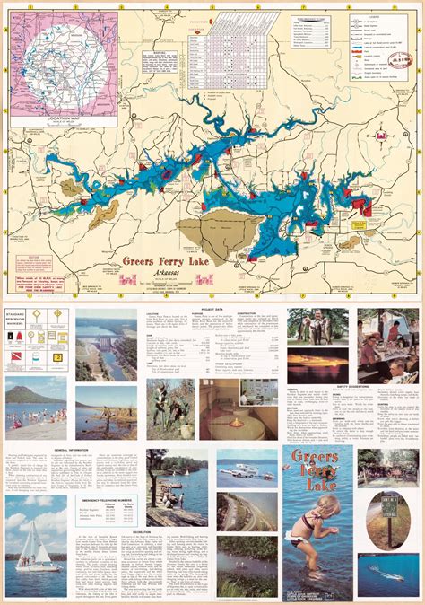 Table Rock Lake Map With Mile Markers