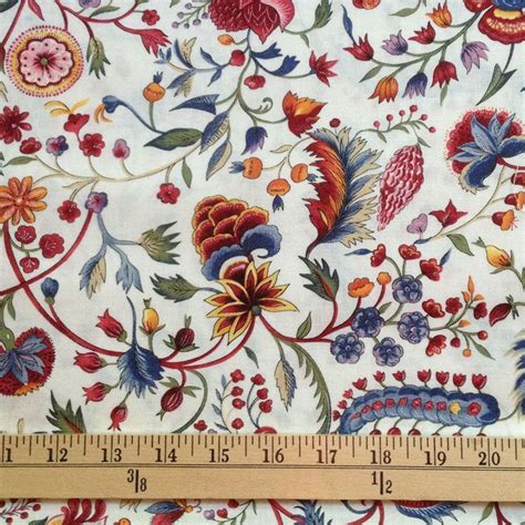 We Are Very Excited To Carry This Original Colonial Williamsburg Cotton