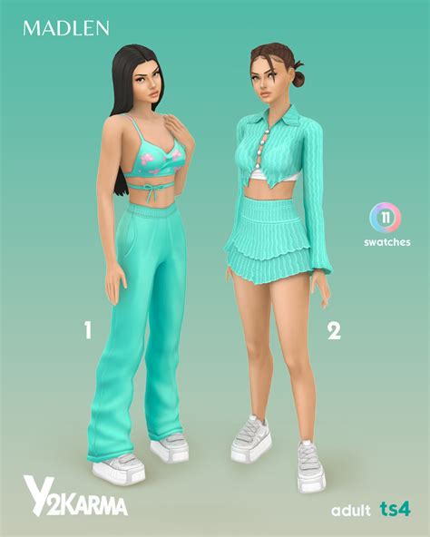 Madlen In 2023 Sims 4 Mods Clothes Outfits Fashion