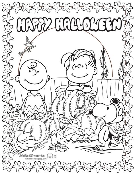 Free Printable Halloween Coloring Pages And More Lil