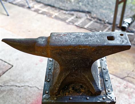 Anvil Repair Should I Or Shouldnt I Repairing And Modification To