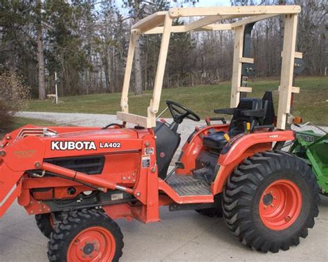 Building My Homemade Tractor Cab With Wood And Vinyl Tractor Cabs