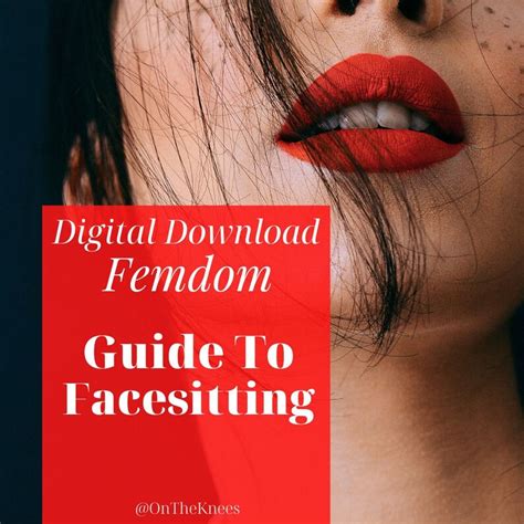 Guide To Facesitting Female Domination Ideas Queening Etsy