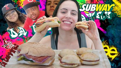 My 1st Time Trying Subway Sliders Youtube