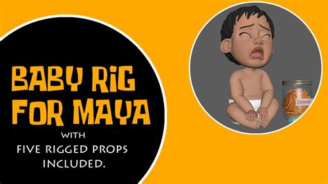 Baby Character Rig For Maya Youtube