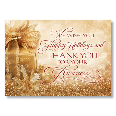 Professional quality business holiday cards since 1989. Business Thank-You Holiday Card | Corporate Christmas Cards | HRDirect