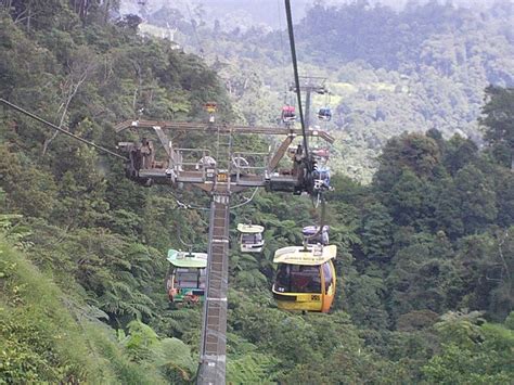 Cable car transport systems are a viable transportation system for various situations. Term in Asia 2010: Malaysia-Batu Caves and Genting Highlands