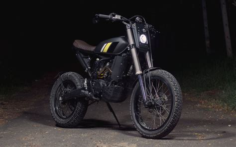 Drogo decided to go with a stock 1978 yamaha xs650, which he took to the red max speed shop for a makeover. Yamaha WR250 Street Tracker by Ace Custom Shop - BikeBound