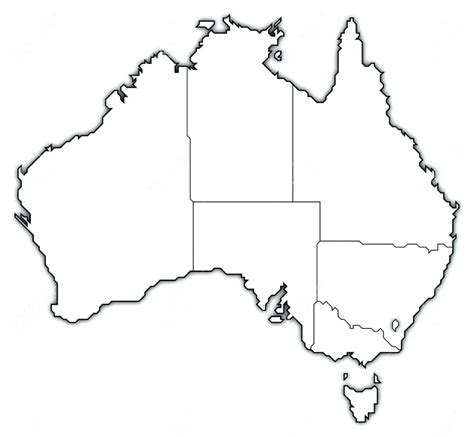 Australia Printable Map 3x5 Australia Maps Printable Maps Of
