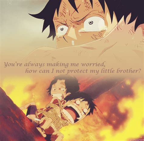 One Piece Ace Quotes Quotesgram