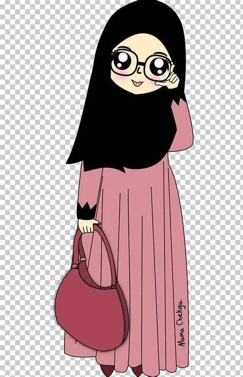 Woman Hijab Muslim Drawing Islam Png Clipart