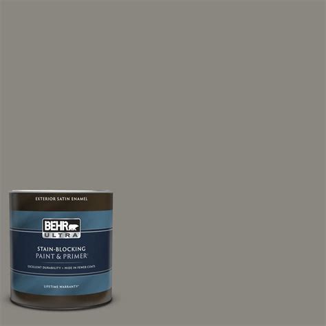 Behr Ultra 1 Qt Home Decorators Collection Hdc Nt 23 Wet Cement Satin