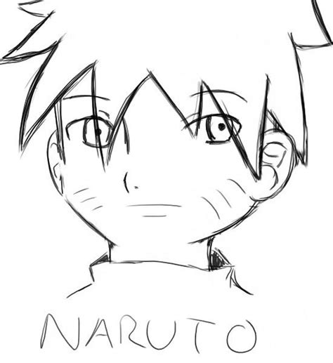 Naruto Not Colored By Nightmare1912 On Deviantart