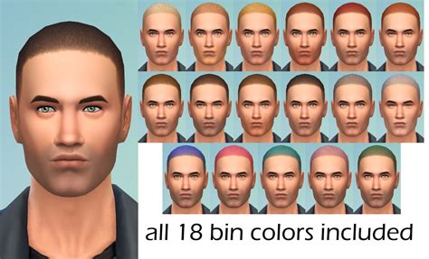 Mod The Sims Short Stuff Female To Male Hair Conversion