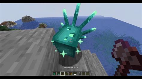 Minecraft 21w03a Glow Squid Glitch Youtube